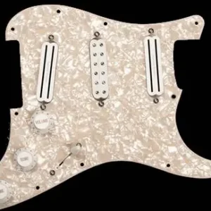 Promotion Seymour Duncan DMLP-P - d. murray pickguard perloid/blanc