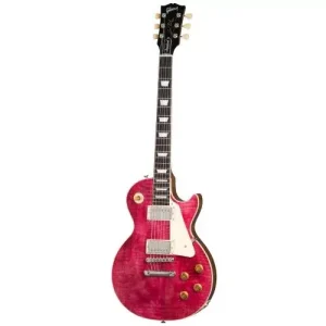 LES PAUL STANDARD 50S FIGURED TOP TRANSLUCENT FUCHSIA Meilleur Choix