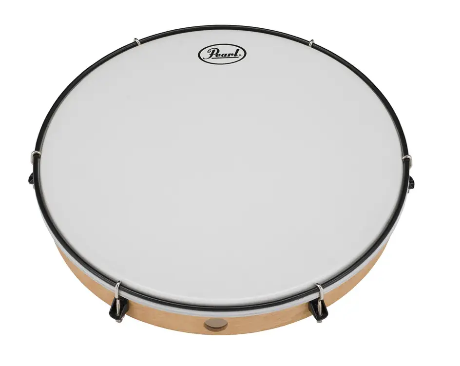 Prix Choc Tambourin Pearl 14" Accordable - Peau Sablee - Bois