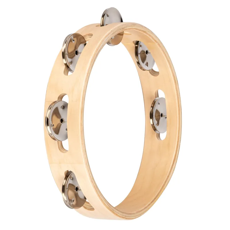 Tambourin Nino 08" - 1 Rang - Natural Réduction