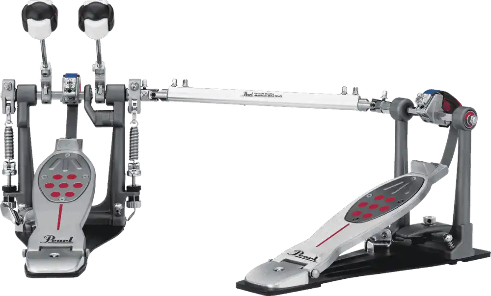 Pas Cher Pearl P-2052BL - double pedale gc gaucher courroie redline