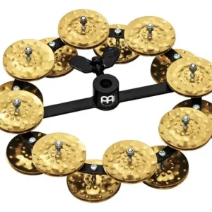 Paiement Sécurisé Tambourin Meinl Sur HH - 2 Rangs - Hammered Brass