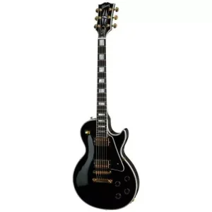 LES PAUL CUSTOM W/ EBONY FINGERBOARD GLOSS EBONY Nouvelle Collection