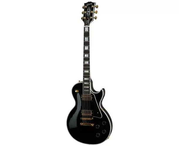 Acheter En Ligne LES PAUL CUSTOM W/ EBONY FINGERBOARD GLOSS LEFT-HANDED EBONY