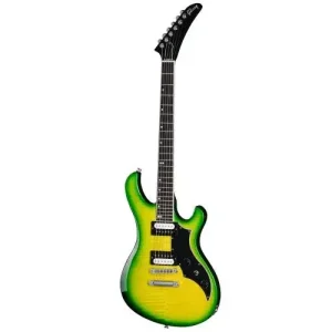 Dernière Chance VICTORY FIGURED TOP IGUANA BURST