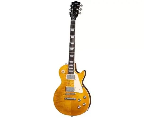 LES PAUL STANDARD 60S FIGURED TOP HONEY AMBER Solde