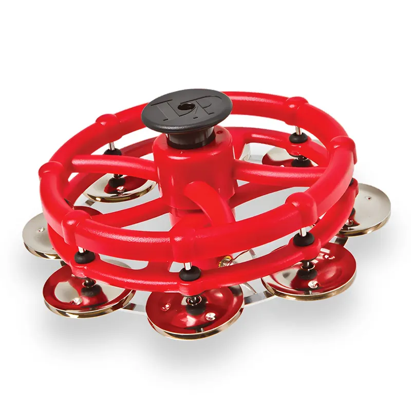 LATIN PERCUSSION LP193 Tambourin Sur Hi-Hats Plastic Debrayable Red Commande En Gros