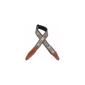 Prix Bas 5 CM, JACQUARD, EMBOUT CUIR - MULTI COLOR