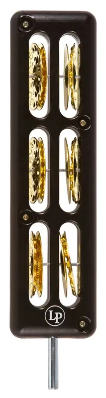 Dernier Modèle LATIN PERCUSSION LP182 Tambourin Sur Pédale de Grosse Caisse Cuivre