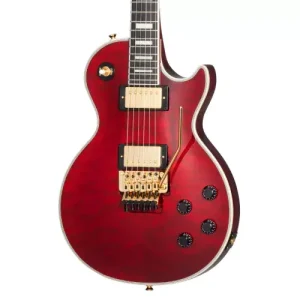 Jusqu'à Épuisement Des Stocks ALEX LIFESON LES PAUL CUSTOM AXCESS QUILT RUBY LEFT HANDED