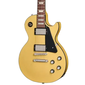 Promotion Saisonnière LES PAUL STANDARD 60S MAHOGANY TOP TV YELLOW