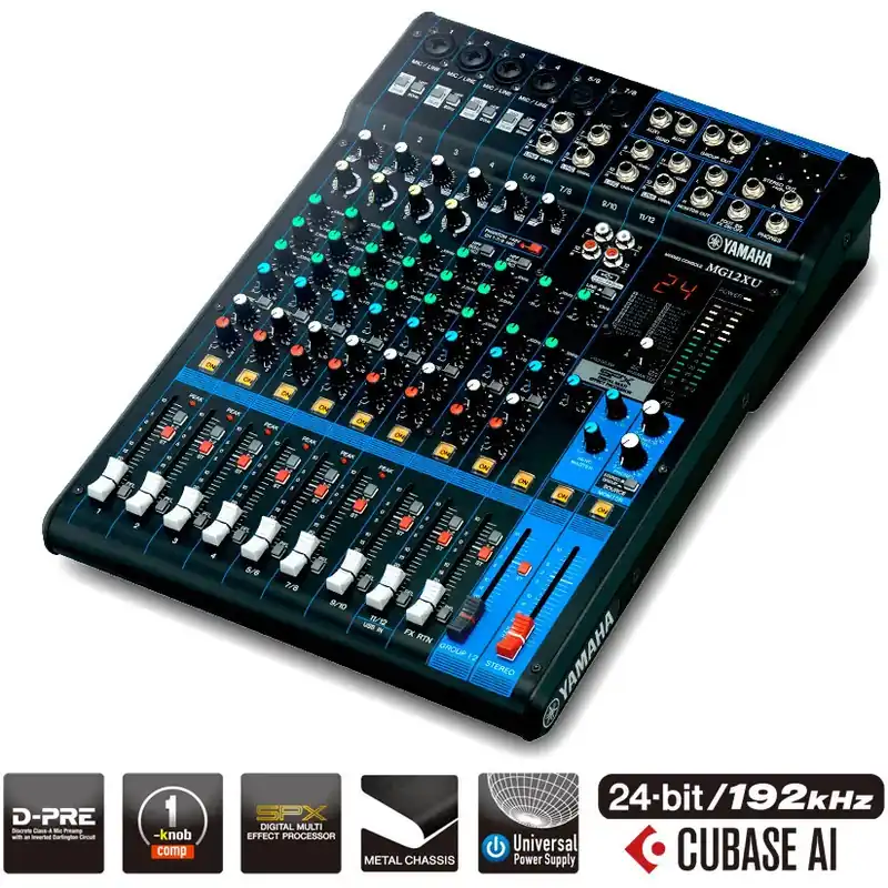 YAMAHA MG12XUYEM Table Mixage Authentique