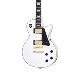 Pas Cher LES PAUL CUSTOM ALPINE WHITE (GIG BAG)