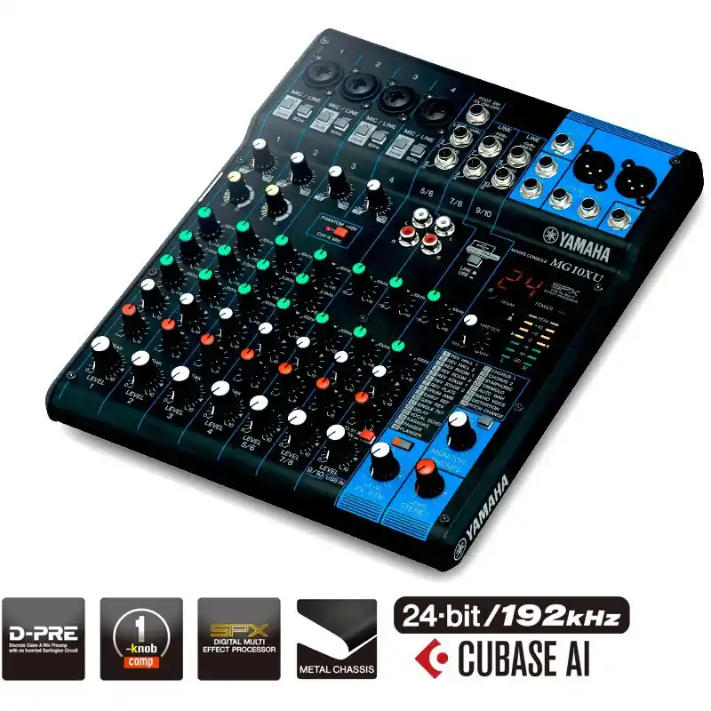 YAMAHA MG10XUYEM Table Mixage Réduction
