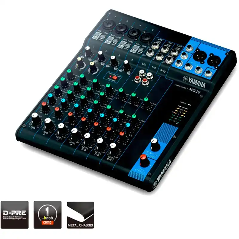Offre Limitée YAMAHA MG10YEM Table Mixage