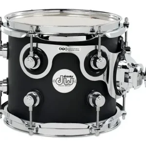 DW Design Tom 10"x 08" Black Satin Promotion