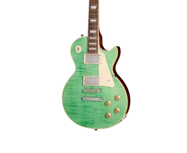 LES PAUL STANDARD 50S FIGURED SEAFOAM GREEN (GIG BAG) Prix Bas