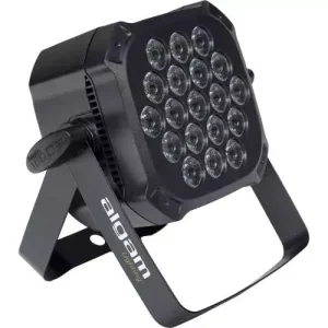 Réduction PAR LED 4X 2W ROUGE/VERT/BLEU, 6X 2W BLANC, 1X 6W RVB, TELECOMMANDE