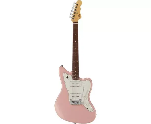 Commande En Gros GUITARE FULLERTON DELUXE DOHENY SHELL PINK TOUCHE PALISSANDRE