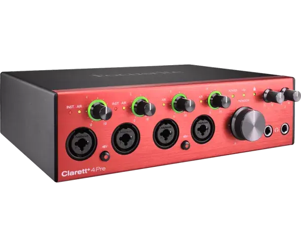 Marque INTERFACE CLARETT + 4PRE USB-C