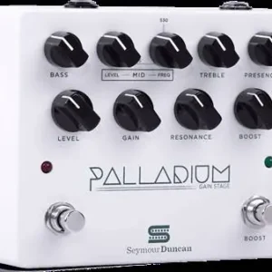 DISCONTINUE Seymour Duncan MSD-GS-W - pédale d‘effets palladium gain stage blanche Bon Plan