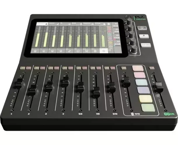 DLZ-CREATOR MIXEUR NUMERIQUE POUR PODCAST 8 CANAUX Promotion Saisonnière