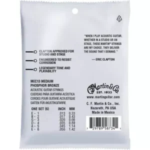 Bon Plan CLAPTON PHOSPHORE BRONZE MEDIUM