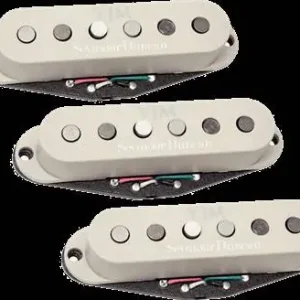 Vente Flash DISCONTINUE Seymour Duncan STK-S10S-W-LH - kit yjm fury Blanc gaucher
