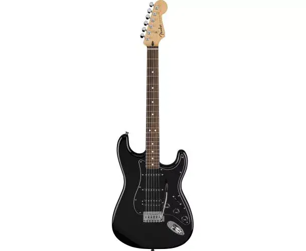 STANDARD STRATOCASTER HSS LAUREL FINGERBOARD BLACK PICKGUARD BLACK Paiement Sécurisé