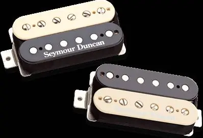 Remise Seymour Duncan SH-PG1S-Z - pearly gates kit zebra
