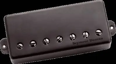 Bon Plan DISCONTINUE Seymour Duncan NGL-B-P-BMT-7STR - nazgul 7 chevalet passif noir metal