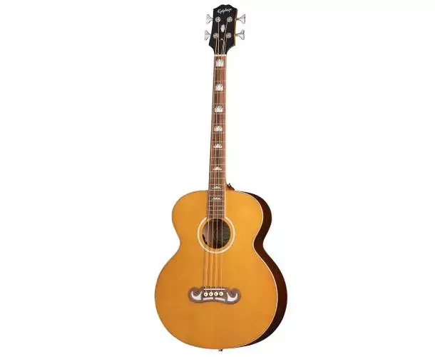 EL CAPITAN J-200 STUDIO BASS FISHMAN SONITONE AGED VINTAGE NATURAL Prix Promo