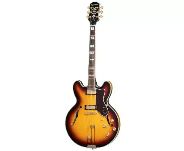 SHERATON FREQUENSATOR INCL. PREMIUM GIG BAG LEFT-HANDED VINTAGE SUNBURST Authentique