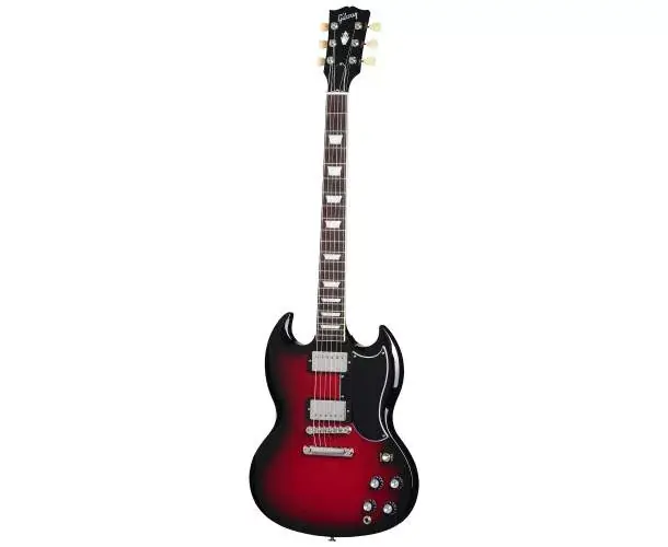 SG STANDARD ‘61 STOP BAR CARDINAL RED BURST Prix Choc