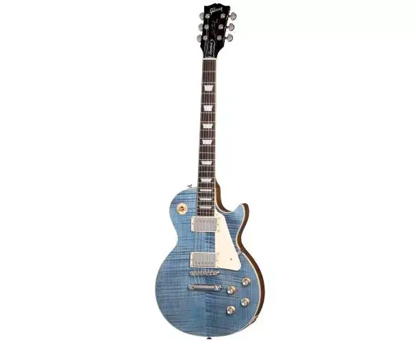 LES PAUL STANDARD 60S FIGURED TOP OCEAN BLUE Promotion