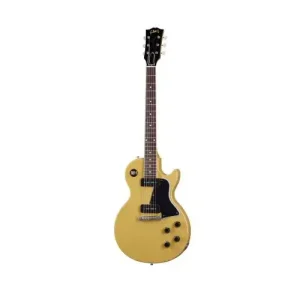 Seulement Aujourd'hui 1957 LES PAUL SPECIAL SINGLE CUT REISSUE ULTRA LIGHT AGED TV YELLOW