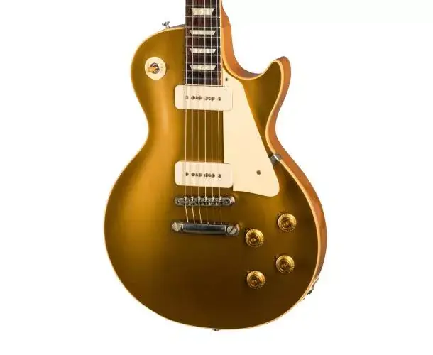 1956 LES PAUL GOLDTOP REISSUE VOS LEFT-HANDED DOUBLE GOLD Meilleur Prix