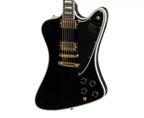 FIREBIRD CUSTOM W/ EBONY FINGERBOARD GLOSS EBONY Dernière Chance