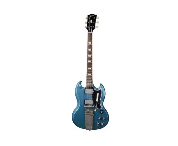 Achat Immédiat 1964 SG STANDARD REISSUE W/ MAESTRO ULTRA LIGHT AGED PELHAM BLUE
