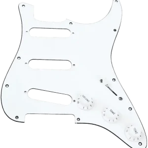 Dernière Chance Seymour Duncan BYOP-WH - plaque precablee liberator blanc