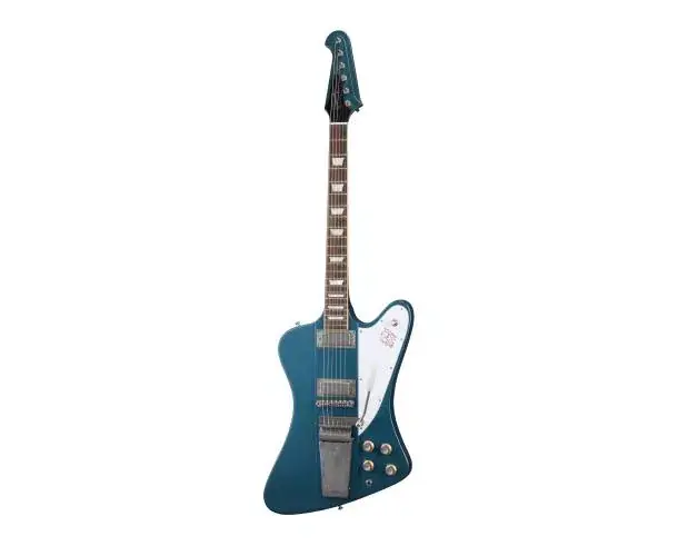 1963 FIREBIRD V W/ MAESTRO VIBROLA ULTRA LIGHT AGED PELHAM BLUE Petit Prix