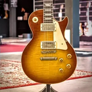Seulement Aujourd'hui 1959 LES PAUL STANDARD REISSUE LIGHT AGED CHERRY TEABURST
