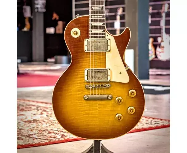 Seulement Aujourd'hui 1959 LES PAUL STANDARD REISSUE LIGHT AGED CHERRY TEABURST