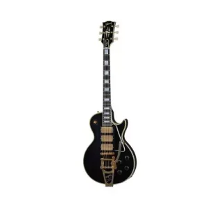 1957 LES PAUL CUSTOM REISSUE 3-PICKUP BIGSBY LIGHT AGED EBONY Meilleur Choix