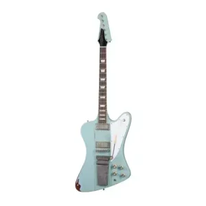 Dernière Chance 1963 FIREBIRD V W/ MAESTRO VIBROLA HEAVY AGED ANTIQUE FROST BLUE