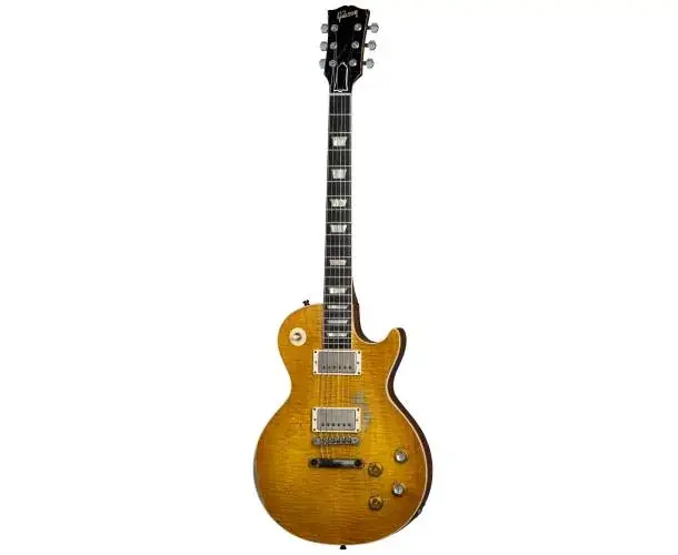 KIRK HAMMETT “GREENY” 1959 LES PAUL STANDARD MURPHY LAB AGED GREENY BURST Affaire À Saisir
