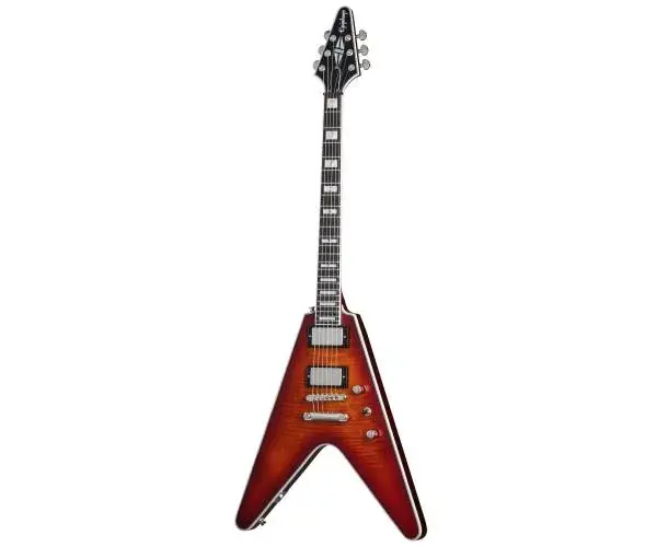 Achetez Aujourd'hui FLYING V PROPHECY INCL. PREMIUM GIG BAG AGED BENGAL TIGER BURST