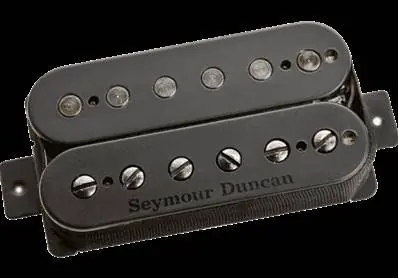 DISCONTINUE Seymour Duncan PGS-B-P-6STR - pegasus 6 chevalet passif noir Super Prix