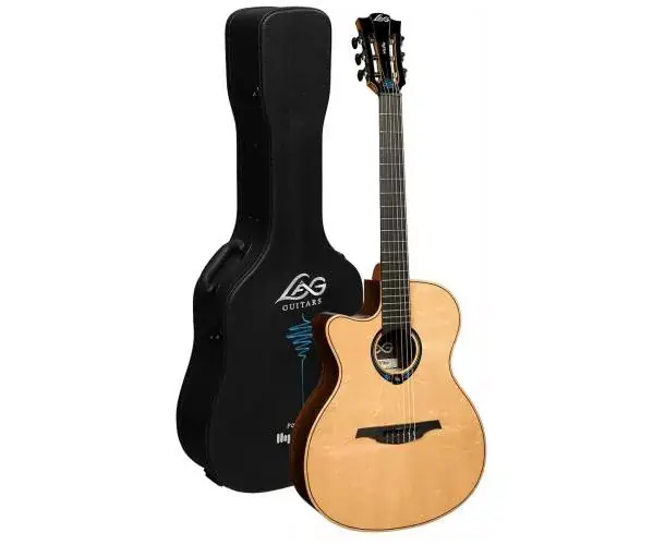 HYVIBE 30 FOLK NYLON CUTAWAY LEFTY Prix Choc