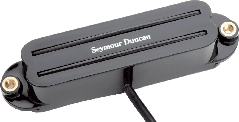 Dernier Modèle Seymour Duncan SHR-1N - hot rails strat manche noir